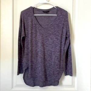 EUC Rock Republic hi-low sweater size Medium purple heather and super soft!